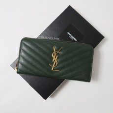 생로랑 마틀라세  장지갑 SAINT LAURENT MATLASSE WALLET 358094 BRM07