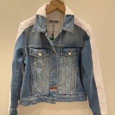 겐조 투톤 데님 자켓 KENZO TOW TONE DENIM JACKET  2BL227 6FA