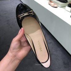 ﻿[SALE] 프라다 로고 플랫 슈즈 PRADA LOGO FLAT SHOES   1F180L