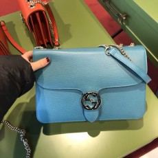 [세일상품] 구찌 인터로킹 미디엄 체인 숄더백 GUCCI INTERLOCKING MEDIUM CHAIN SHOULDER BAG 510303 CAO0G