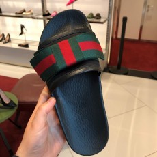 구찌 웹 리본 슬라이더 샌들 GUCCI WEB RIBBON SLIDER SANDALS  498316